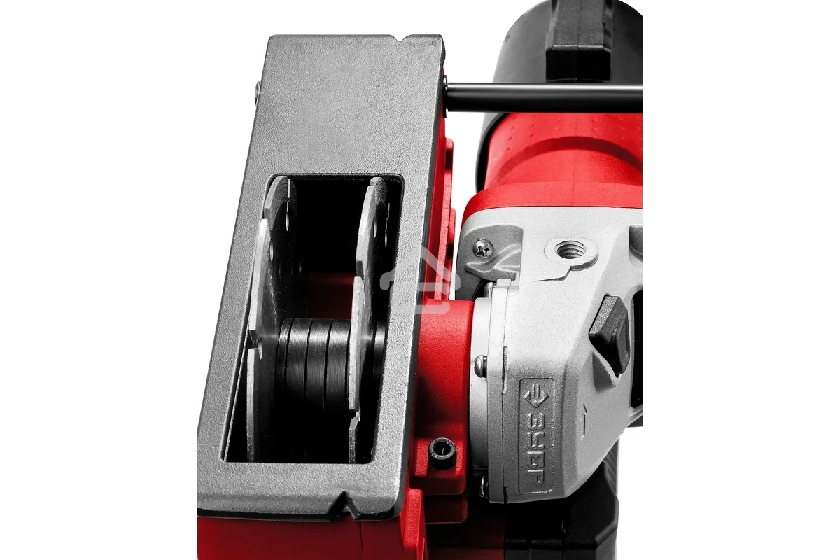 Штроборез Зубр ЗШ-30-1200 Тглубина паза 30 мм, 125 мм, пылезащита, подключение пылесоса,1200 Вт