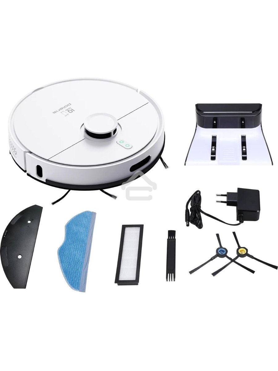 Пылесос-робот Polaris IQ Home PVCR 4500 WIFI 40Вт белый