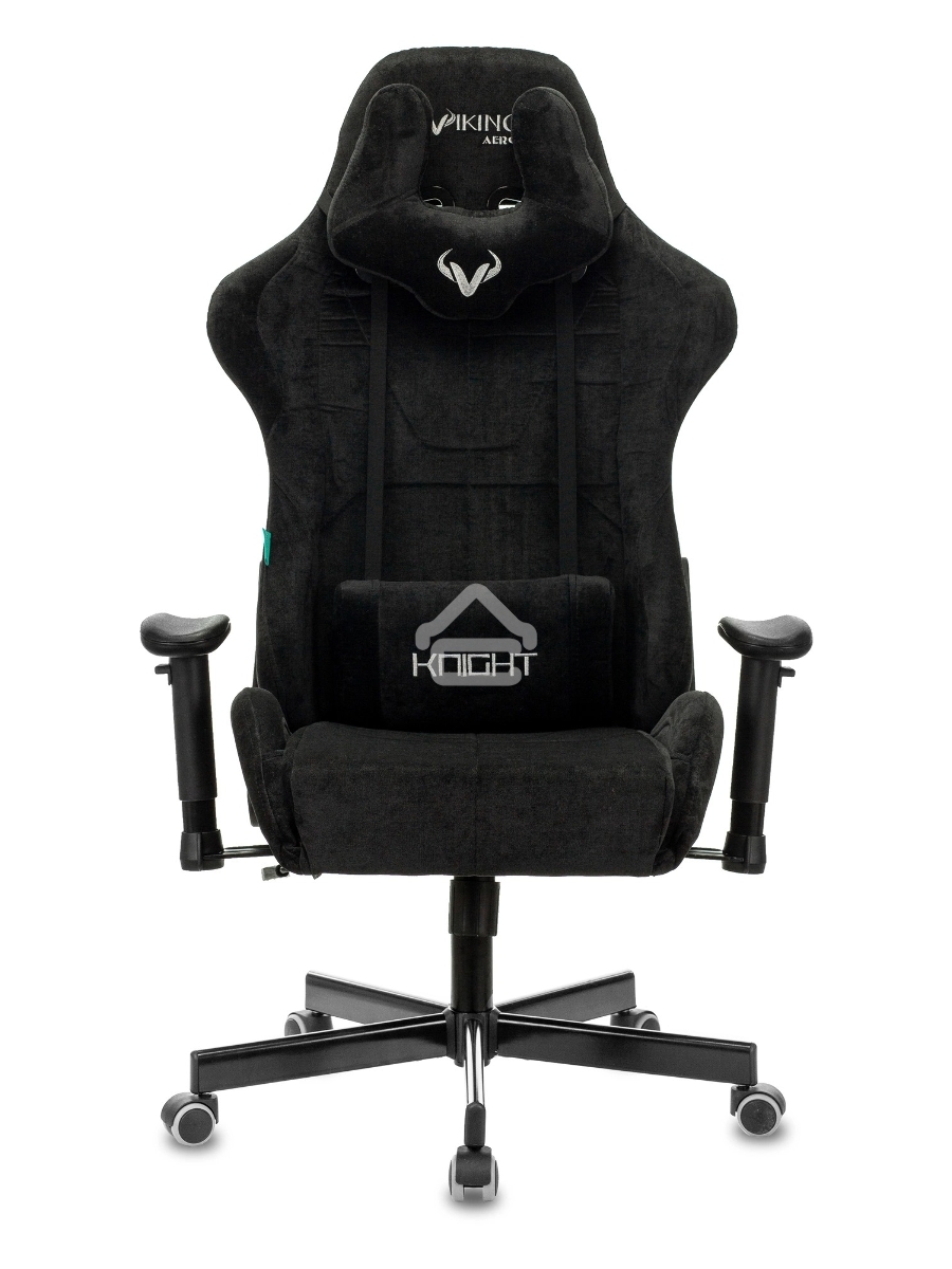 Кресло игровое Бюрократ VIKING KNIGHT LT20 FABRIC черный крестовина металл/пластик