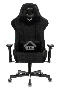 Кресло игровое Бюрократ VIKING KNIGHT LT20 FABRIC черный крестовина металл/пластик