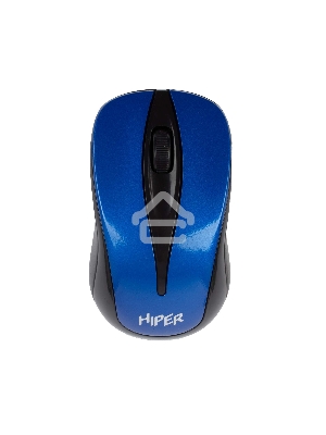 Мышь беспроводная HIPER HOMW-062 синий, 1000 dpi, радиоканал, USB, кнопки - 3