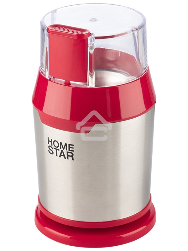 Кофемолка HOMESTAR HS-2036 цвет: красный, 200 Вт