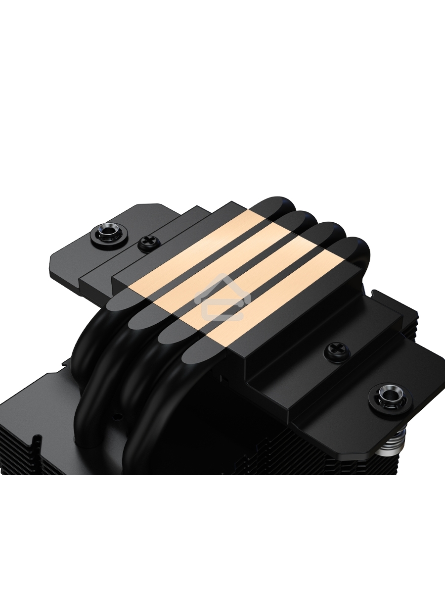 Кулер ID-Cooling Frozn A400 черный 92мм алюминий+медь 2200rpm 25.8db 4-pin 180W 123мм