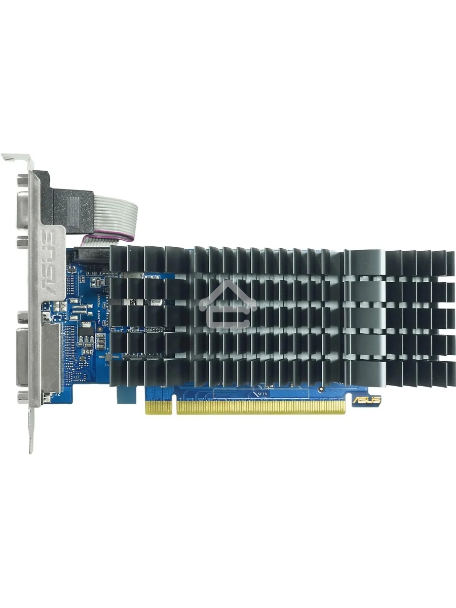Видеокарта Asus PCI-E GT710-SL-2GD5-BRK-EVO NVIDIA GeForce GT 710 2Gb 64bit GDDR5 954/5012 DVIx1 HDMIx1 CRTx1 HDCP Ret low profile