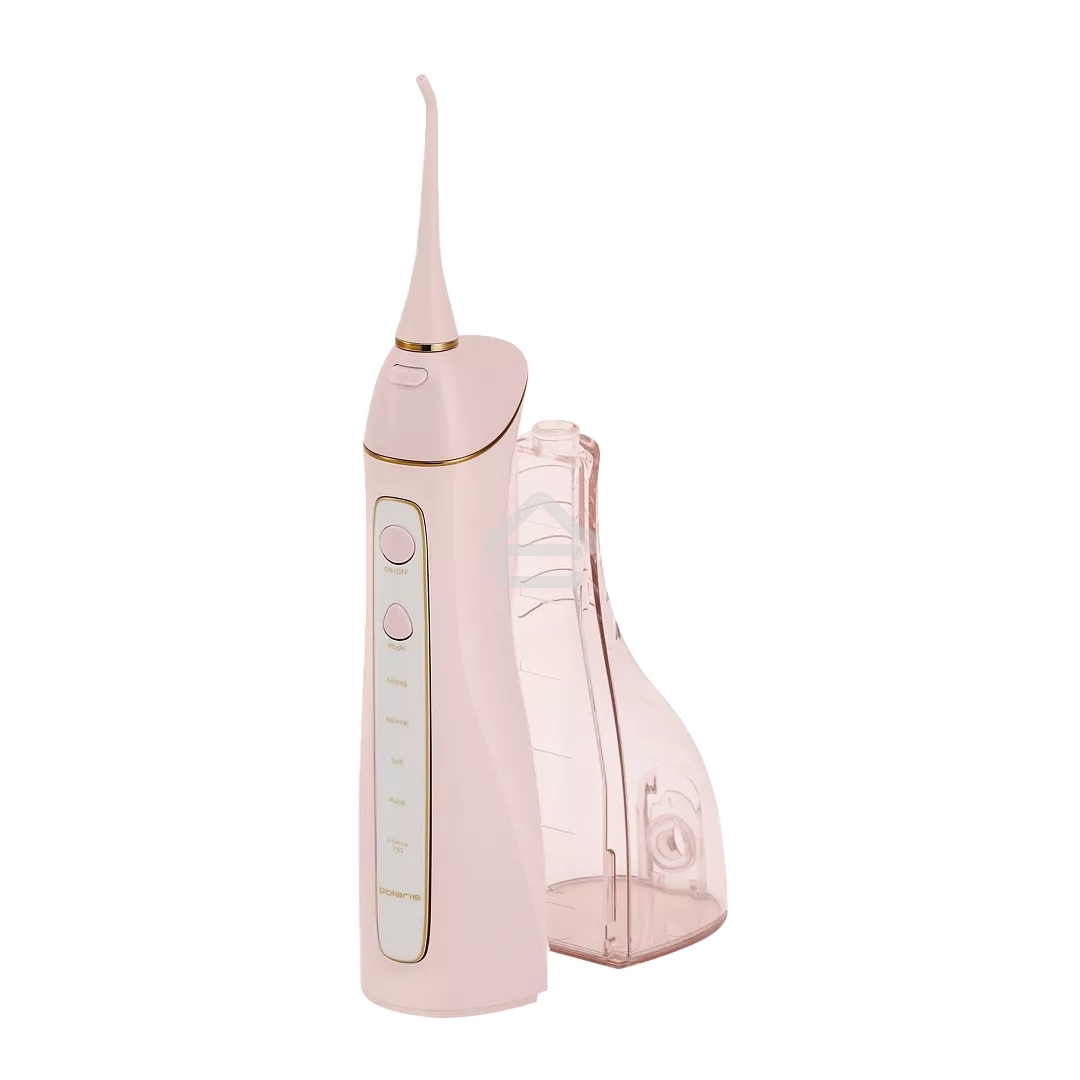 Ирригатор Polaris PWF 0201 портатив. импульсн. 5насад. розовый