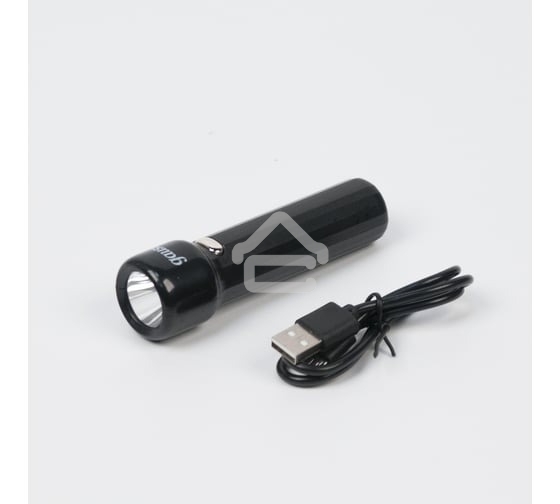 Фонарь ручной GAUSS GFL202 1W 50lm Li-ion 1200mAh LED
