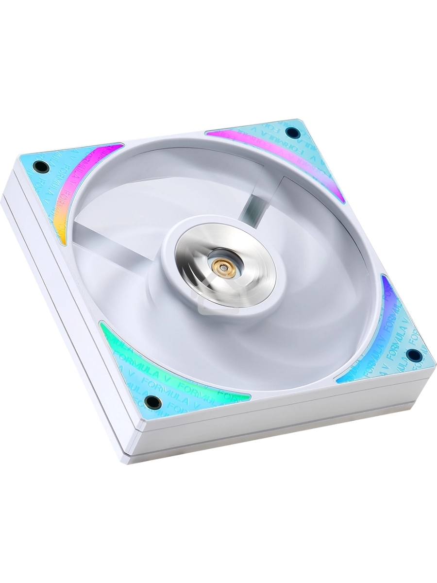 Вентилятор для корпуса Aerocool / Formula Air Bridge Plus WH ARGB белый, 120 мм, 1300 об/мин, 27.2 дБ, 4 pin