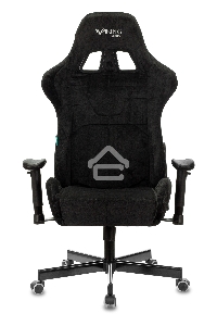 Кресло игровое Бюрократ VIKING KNIGHT LT20 FABRIC черный крестовина металл/пластик