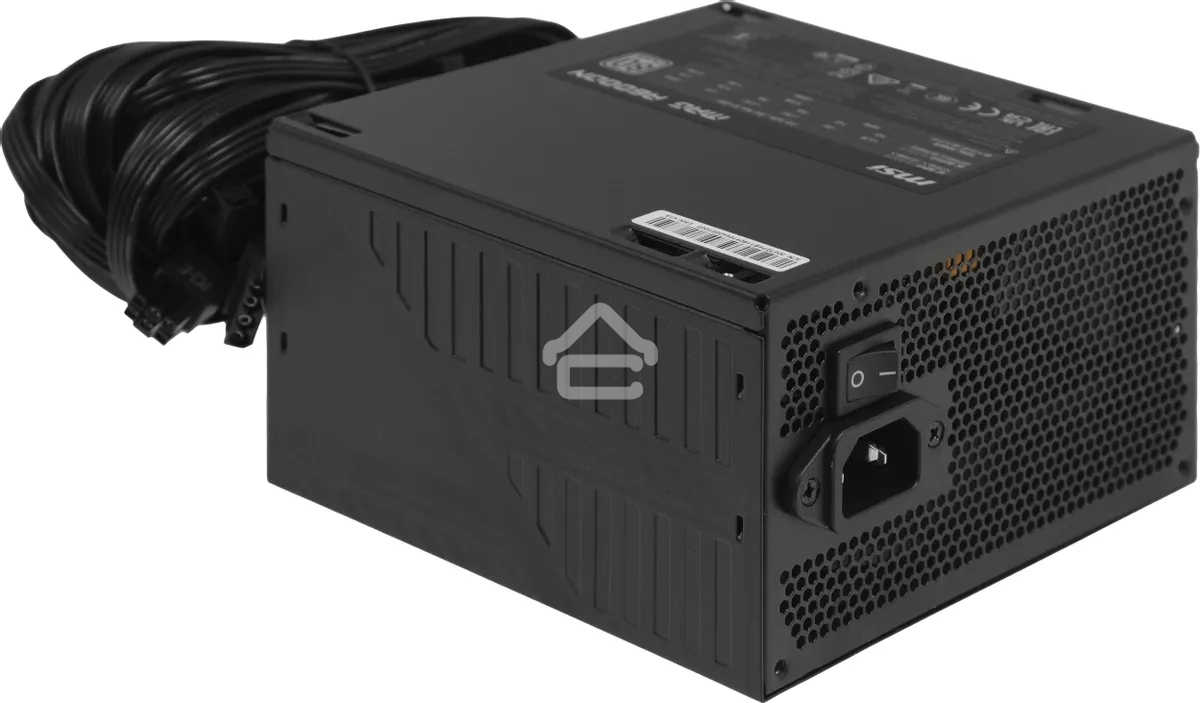 Блок питания MSI MAG A600DN (306-7ZP6B11-809), 600 Вт, 80 PLUS WHITE, 120 мм, черный