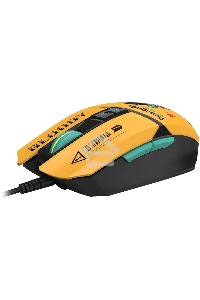 Мышь проводная A4Tech Bloody W63 Max Renegade желтый, 12000 dpi, USB, кнопки - 7