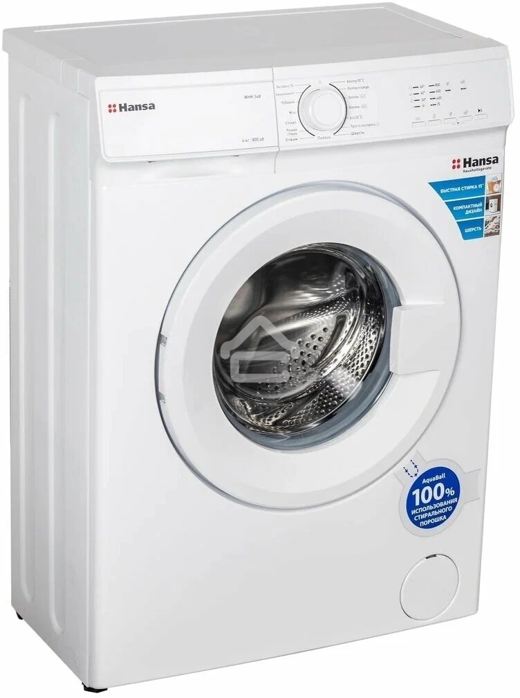 Стиральная машина Hansa WHK548 белый загр. фронтальная макс.: 4 кг 800 об/мин класс: А+