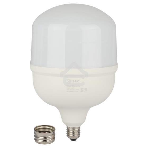 Лампа светодиодная ЭРА STD LED POWER T160-100W-6500-E27/E40 100 Вт колокол холодный дневной свет