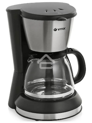 Кофеварка капельная Vitek VT-1506 ВК черный, молотый кофе, 0.7 л, 550 Вт