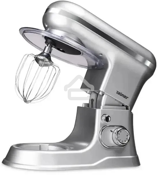 Миксер планетарный ZELMER ZKR1360 серебристый, 1200 Вт