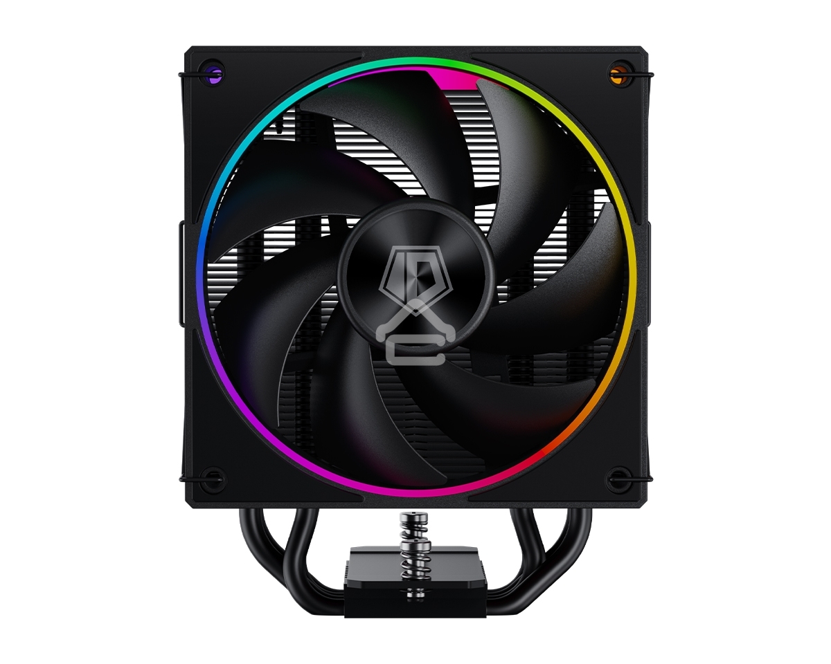 Кулер ID-Cooling FROZN A410 ARGb черный 120мм алюминий/медь 2000rpm 30db 4-pin 220W 152мм