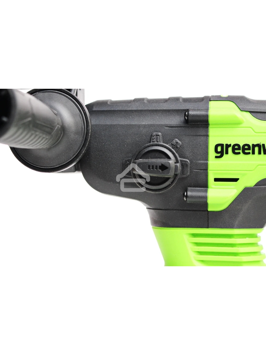 Перфоратор аккумуляторный бесщеточный GreenWorks GD24SDS2 2 ДЖ, 24V, c 1хАКБ 4 Ач и ЗУ в сумке (3803007UB)