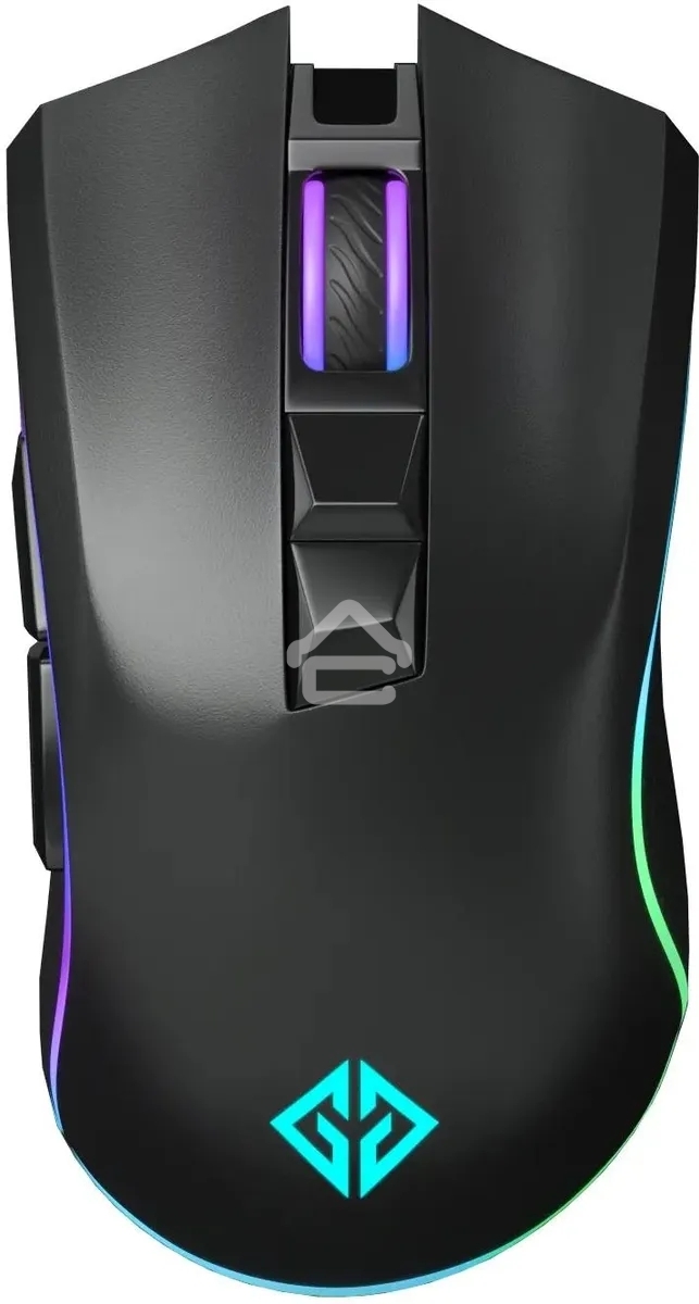 Мышь беспроводная GMNG GG-MS400WO черный, 10000 dpi, радиоканал, USB, кнопки - 7