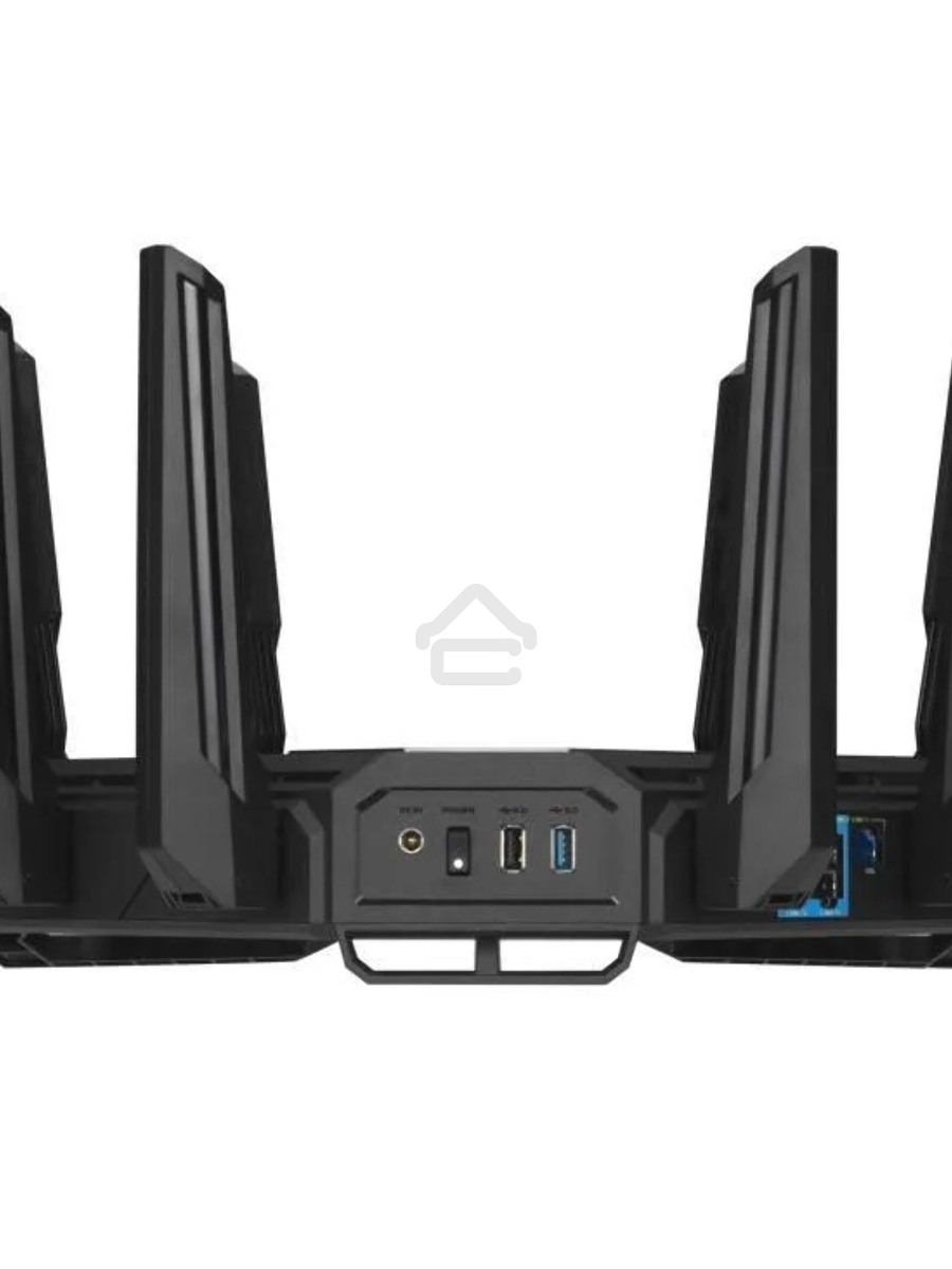 Маршрутизатор ASUS GT-BE19000, черный/красный, 90IG0850-MO9A0V