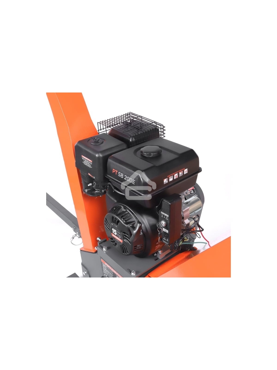 Измельчитель бензиновый PATRIOT PT SB200 E, 13л.с. электрозапуск, макс диаметр веток 100мм