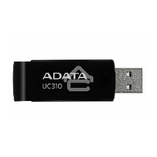 Флешка USB ADATA UC310 (UC310-128G-RBK), 128Gb, USB 3.2 Gen 1, R/W 100/30, черный