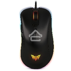 Мышь проводная Crown CMGM-904 черный, 7000 dpi, USB, кнопки - 7