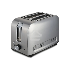 Тостер BQ T1009 Steel-Black, Мощность 800 Вт, 7 степеней поджаривания