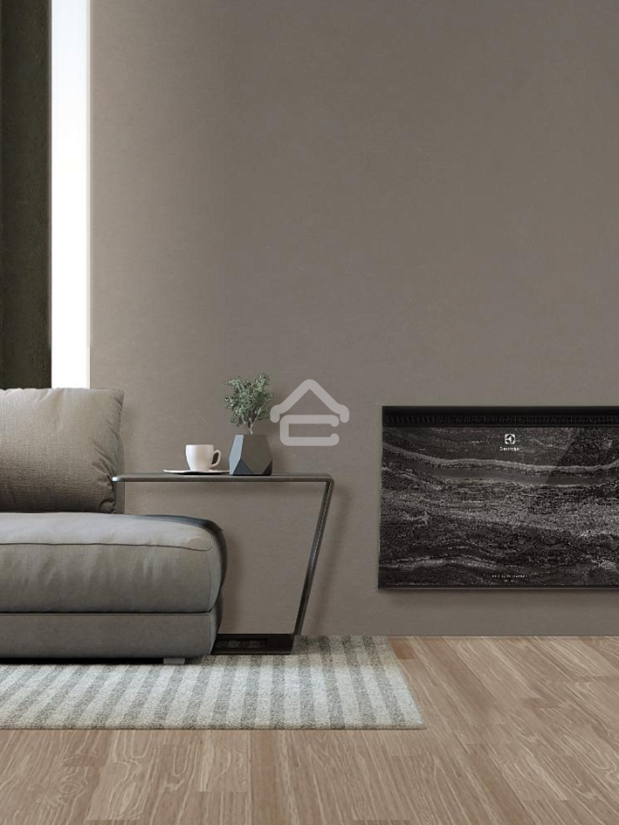 Конвектор Electrolux ECH/BMI-1500 Marble + шасси EFB/M серый, 1500 Вт, 20 м2, электронный термостат