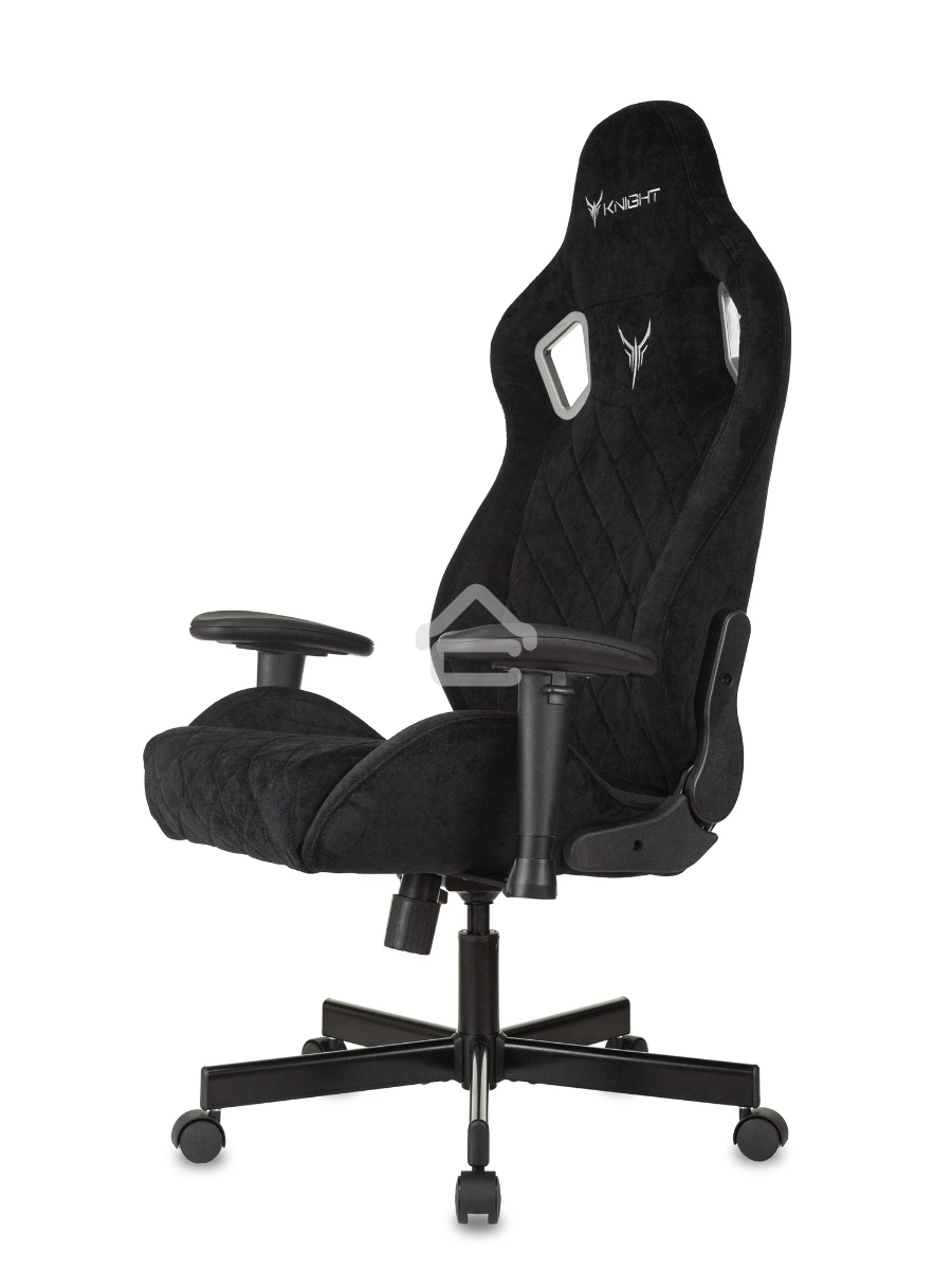 Кресло игровое Knight Outrider Light-20 черный с подголов. крестовина металл