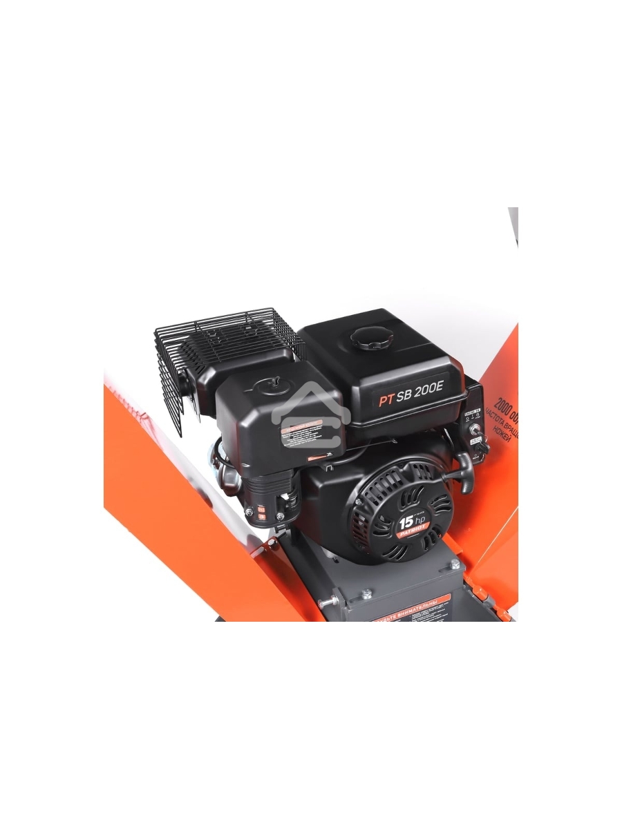 Измельчитель бензиновый PATRIOT PT SB200 E, 13л.с. электрозапуск, макс диаметр веток 100мм