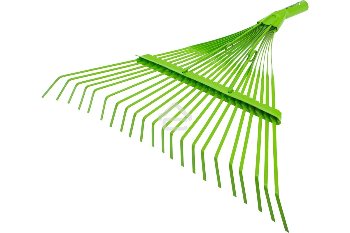 Грабли веерные стальные Palisad, 565 мм, 22 плоских зуба, эмалированные, усиленные, без черенка