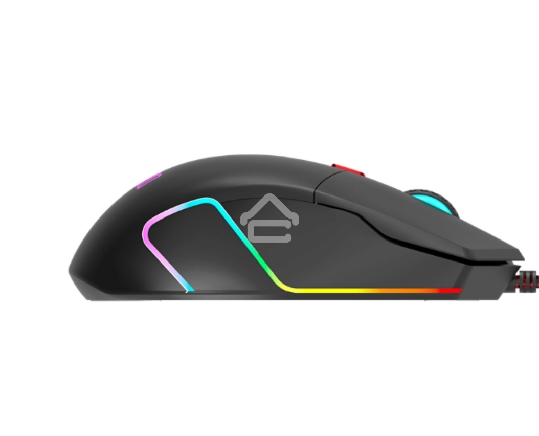 Мышь проводная Acer Nitro OMW301 черный, 7200 dpi, USB, кнопки - 6