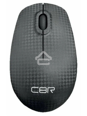 Мышь беспроводная CBR CM 499 Carbon черный, 1200 dpi, радиоканал, USB, кнопки - 3