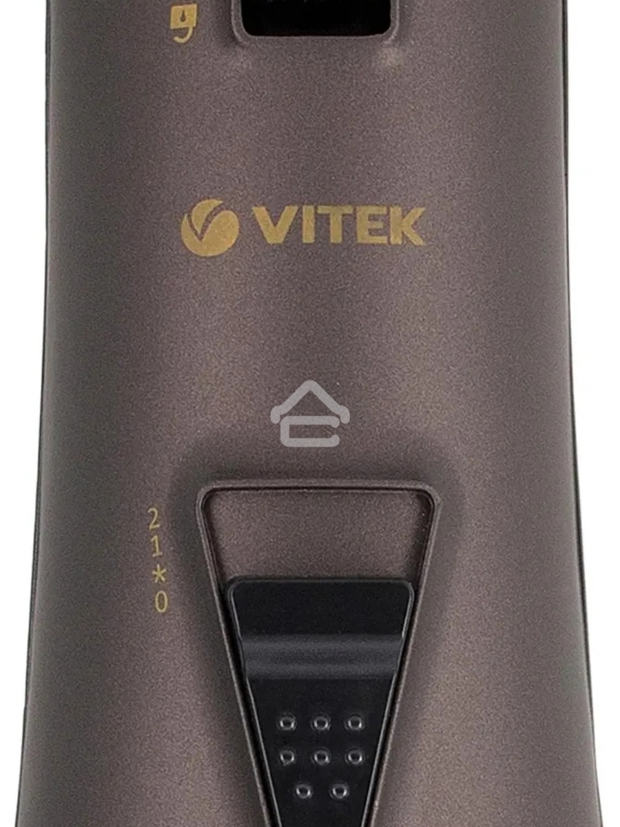 Фен-щетка Vitek VT-8241 черный/коричневый