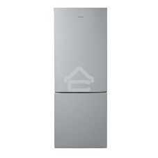 Холодильник Бирюса М6134 металлик двухкамерный 210/85 л морозилка снизу, автоматическое оттаивание