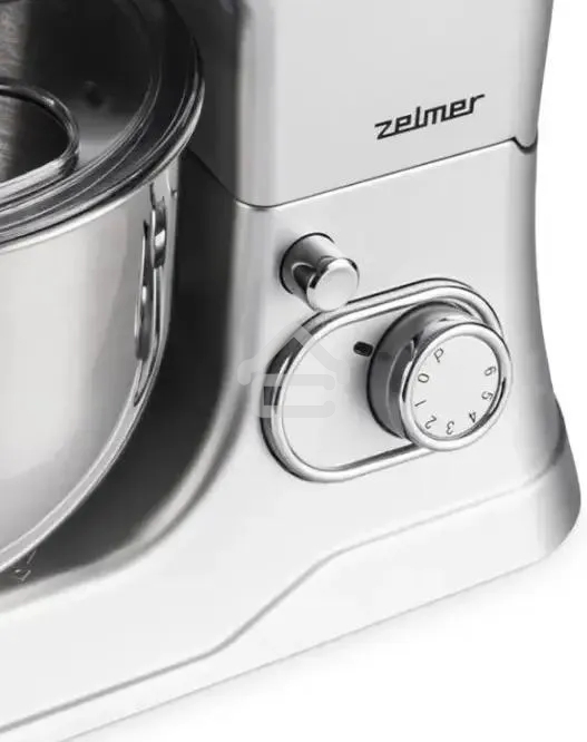 Миксер планетарный ZELMER ZKR1360 серебристый, 1200 Вт