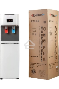 Кулер Hotfrost V115A напольный компрессорный белый/серый