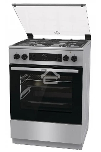 Плита комбинированная Gorenje GKS6C72XF нержавеющая сталь
