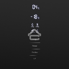 Холодильник Maunfeld MFF185NFB Inverter черный двухкамерный инвертор 240/100л морозилка снизу, No Frost