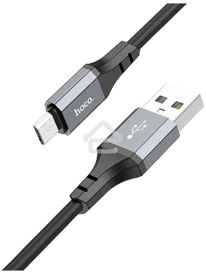 Кабель Hoco X86 Micro Spear USB (m)-micro USB (m) 1м черный коробка