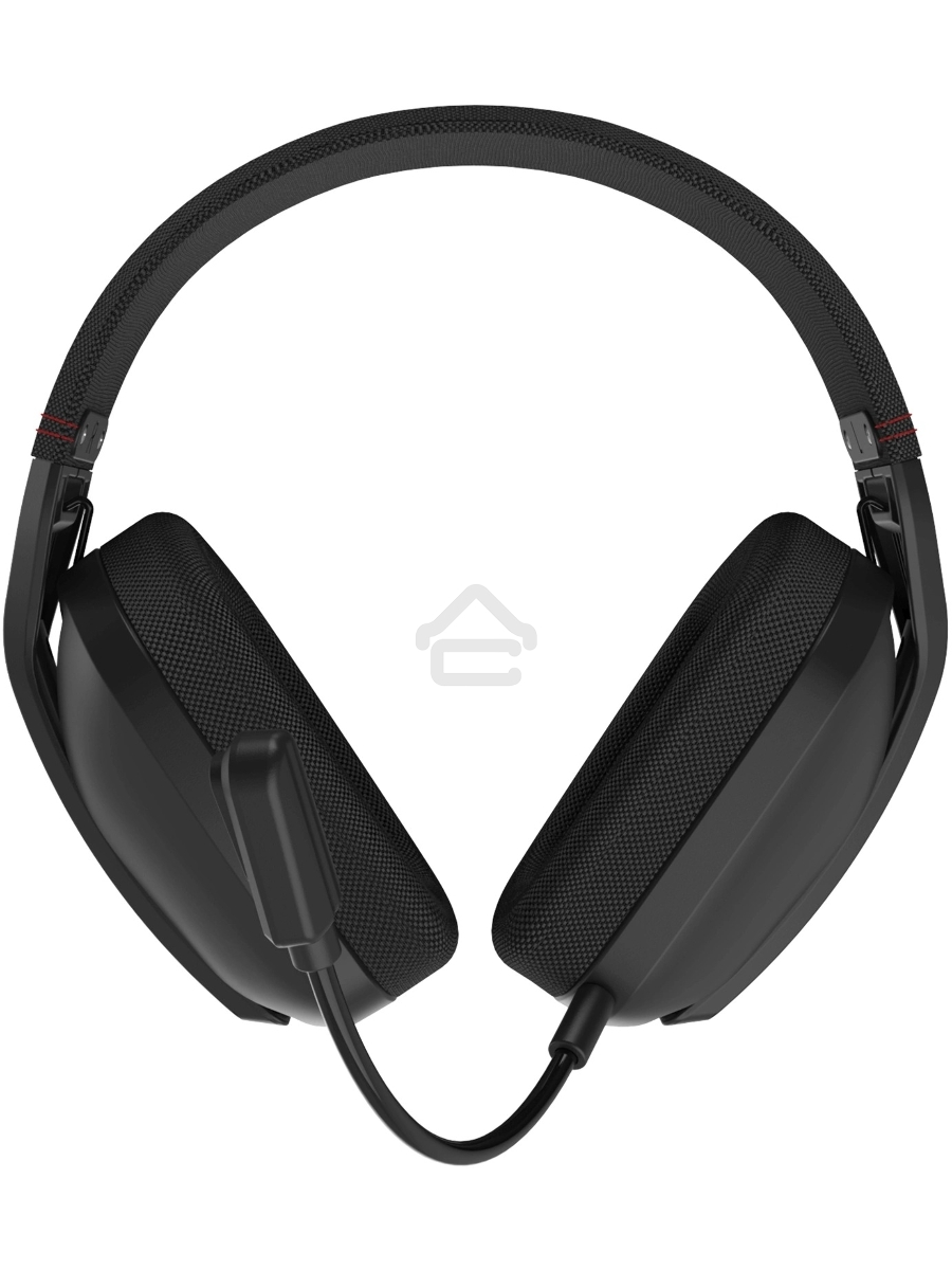 Наушники с микрофоном Оклик HS-L750G черный 1.5м накладные  оголовье