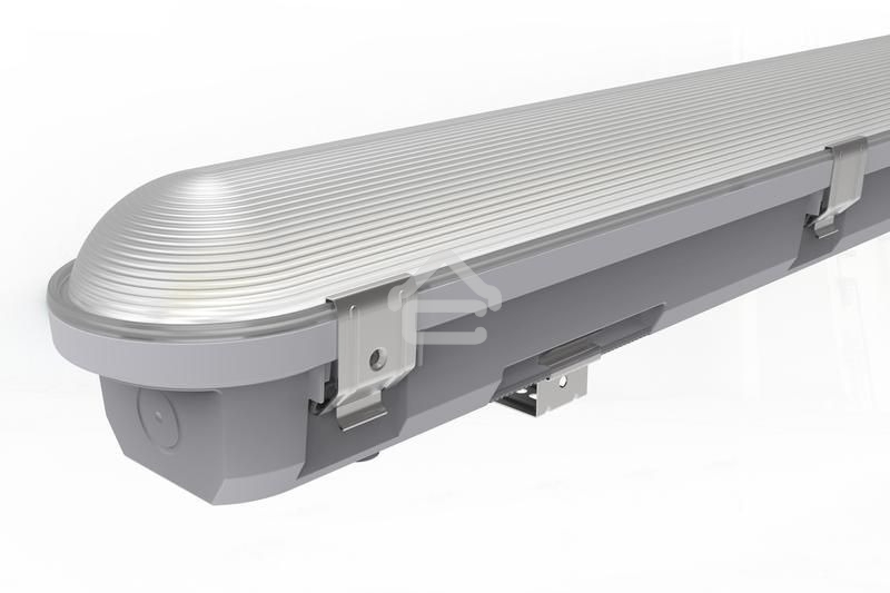 Светильник светодиодный Русский Свет ДСП WP 21 C 20W OP 940 L600 600х85х80мм 20Вт 4000К IP65 пылевлагозащ. белый 15072123317