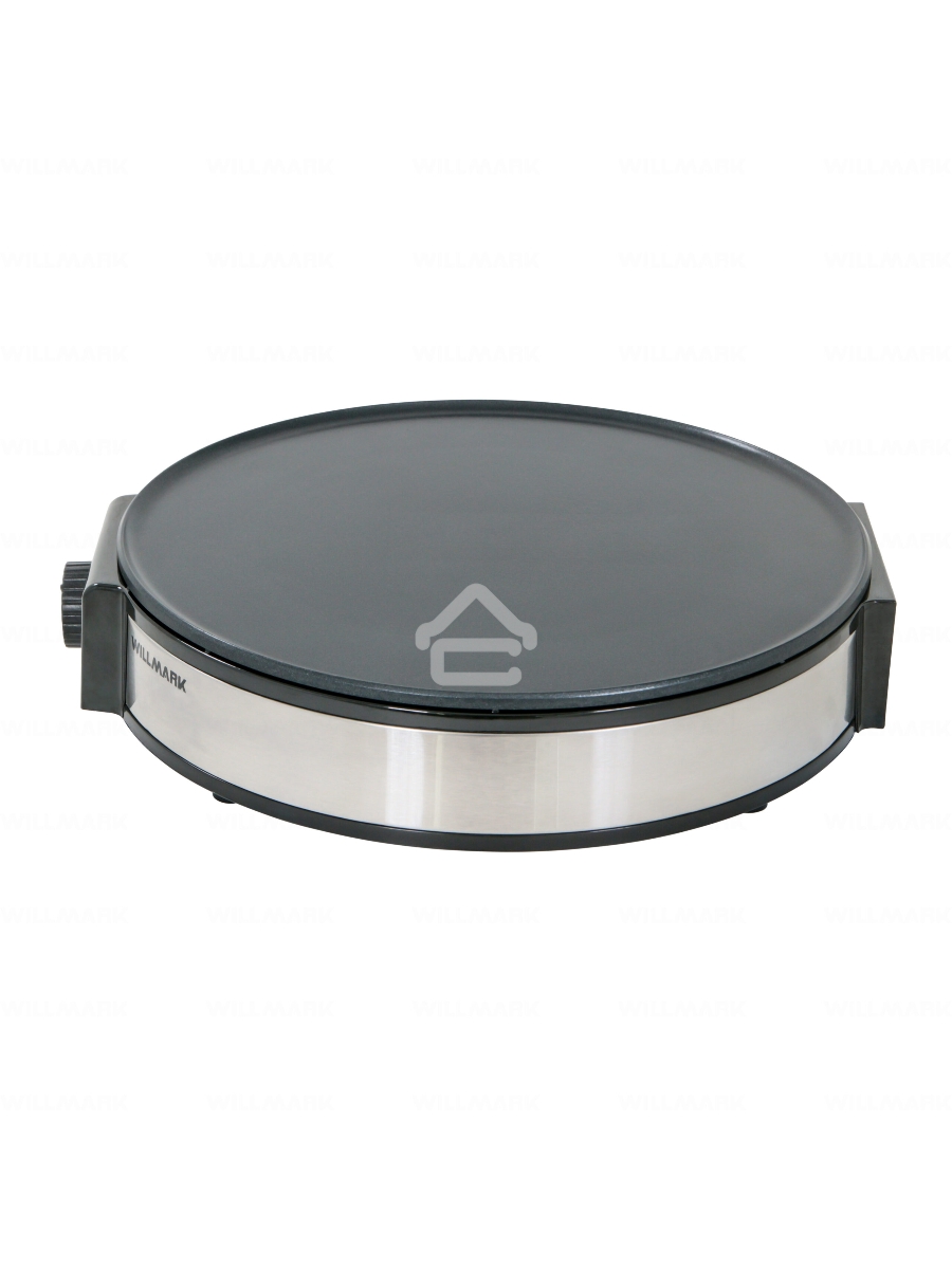 Блинница Willmark WCM-1230 (1200Вт, диаметр - 30см, антипригарная поверхность, регулятор темп.)
