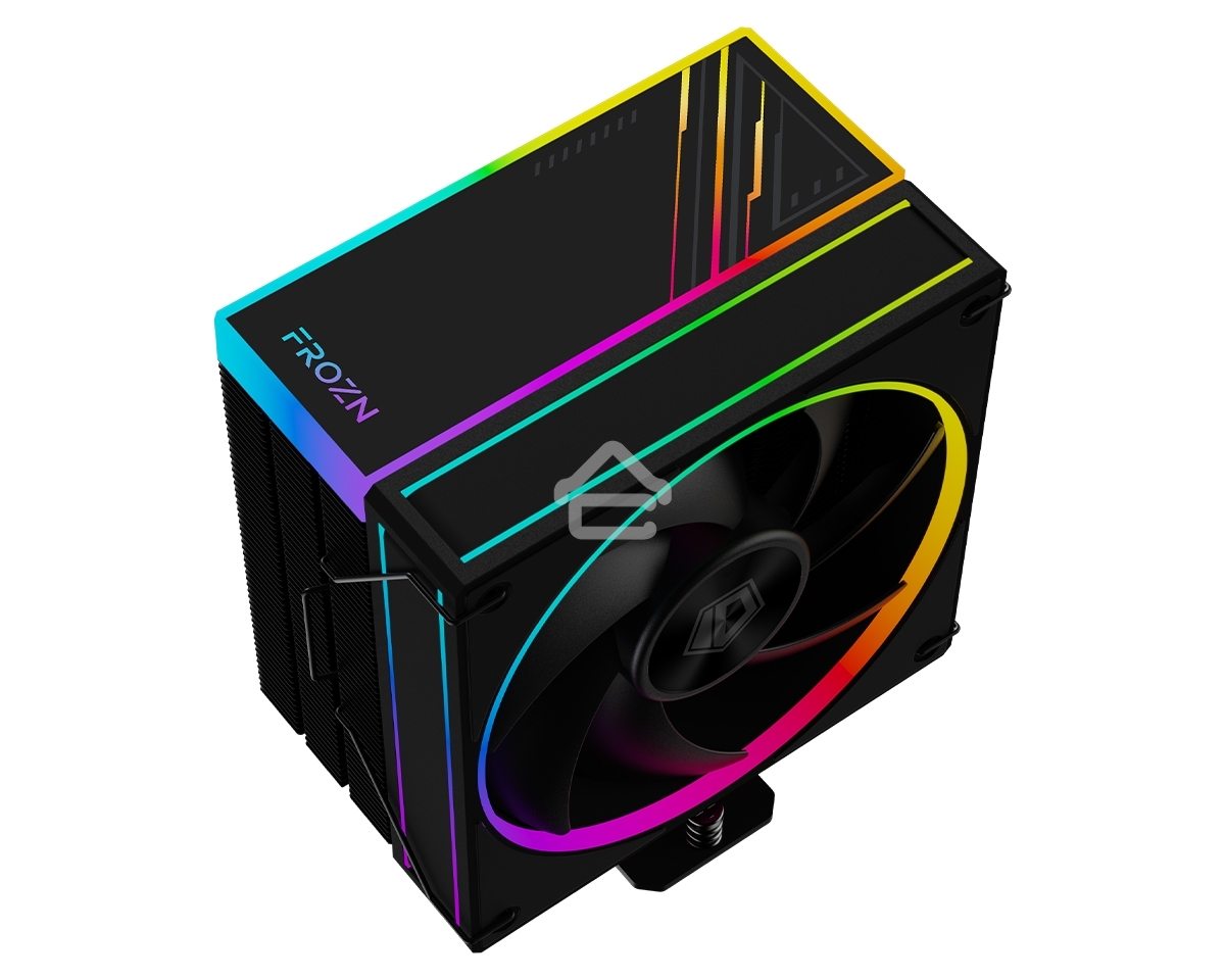 Кулер ID-Cooling FROZN A410 ARGb черный 120мм алюминий/медь 2000rpm 30db 4-pin 220W 152мм