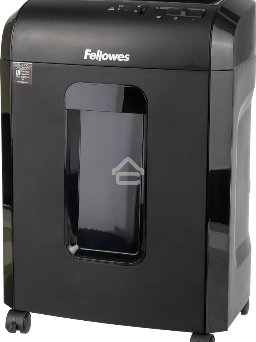 Шредер Fellowes Powershred 10M FS-4630601{DIN P-5, 2х15мм, 10лст., 19лтр., Safety Lock}, с микрорезкой