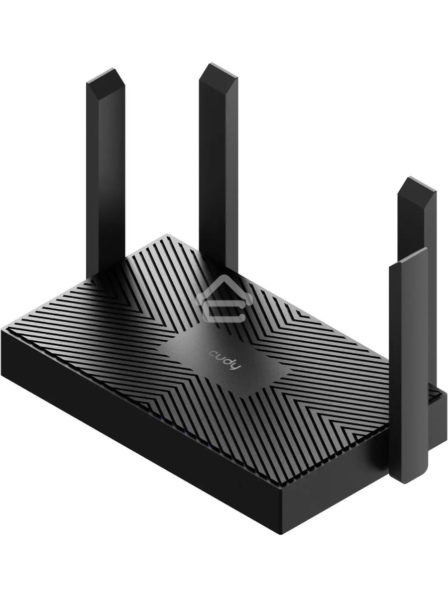 Роутер беспроводной Cudy WR1500 AX1500 10/100/1000 черный