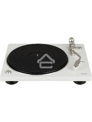 Проигрыватель винила Denon DP-400F, частично автоматический, белый