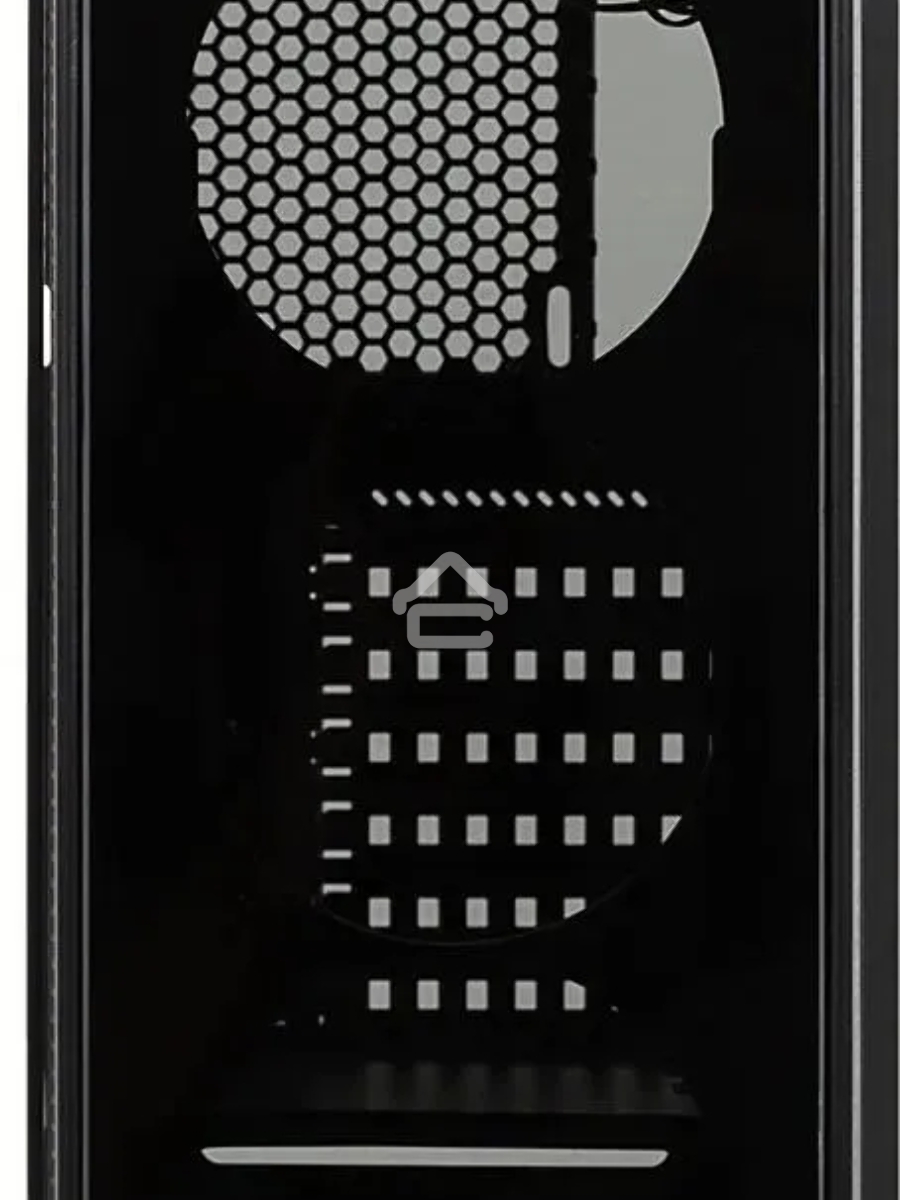 Компьютерный корпус Accord JP-X черный без БП ATX 2xUSB2.0 1xUSB3.0 bott PSU