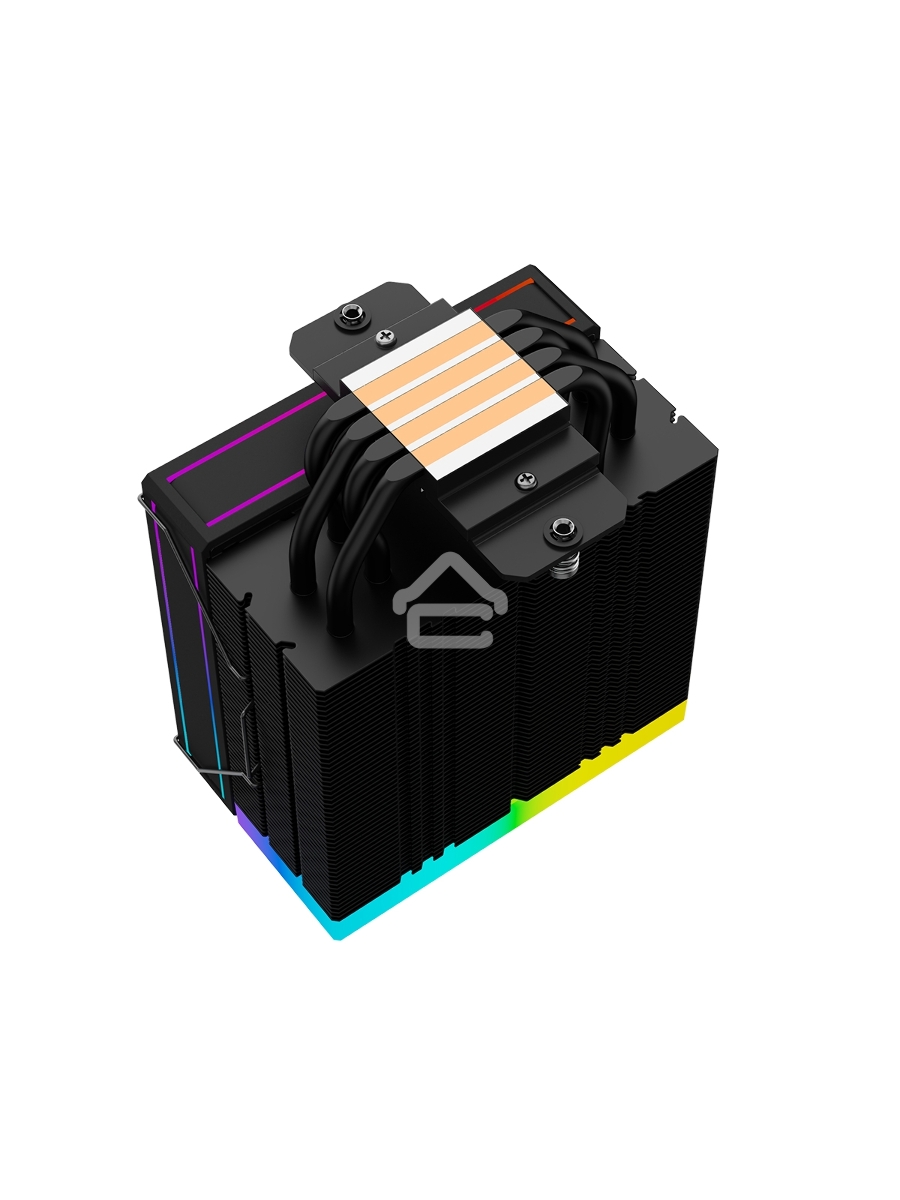 Кулер ID-Cooling FROZN A410 ARGB черный 120мм алюминий+медь 2000rpm 30db 4-pin 220W 152мм