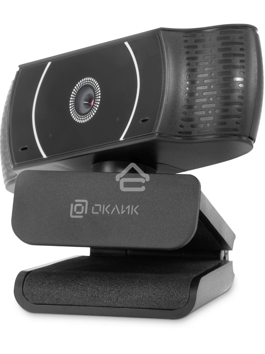 Камера Web Оклик OK-C016HD черный 1Mpix (1280x720) USB2.0 с микрофоном