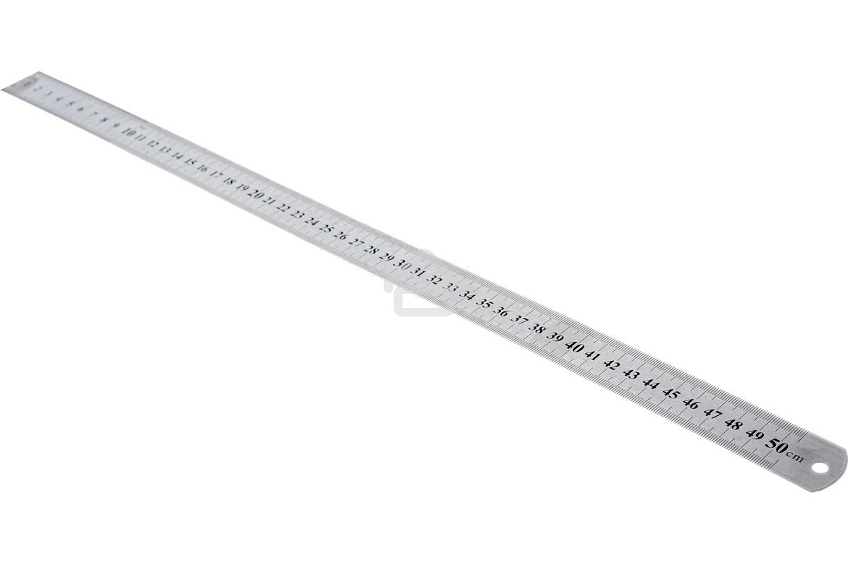 Линейка измерительная Sparta 500 мм, металлическая